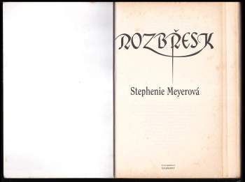 Stephenie Meyer: Rozbřesk