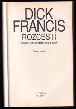 Dick Francis: Rozcestí