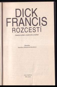 Dick Francis: Rozcestí