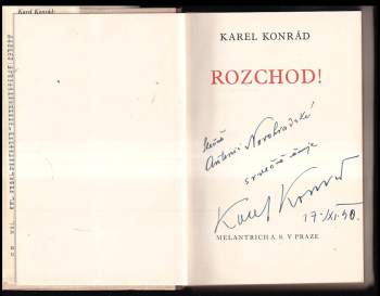 Karel Konrád: Rozchod!