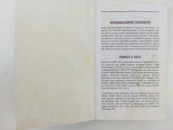 Frances Amelia Yates: Rozenkruciánské osvícenství