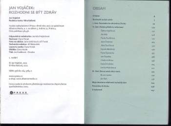 Jan Vojáček: Rozhodni se být zdráv