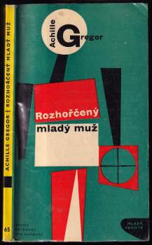 Rozhořčený mladý muž