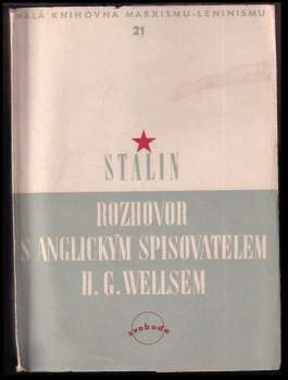Rozhovor s anglickým spisovatelem H.G. Wellsem