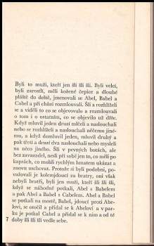 Peter Weiss: Rozhovor tří chodců