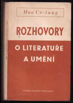 Rozhovory o literatuře a umění