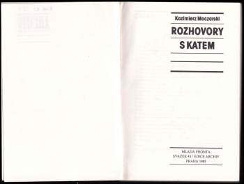 Kazimierz Moczarski: Rozhovory s katem