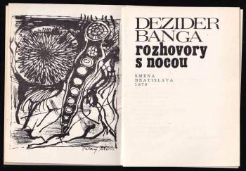 Dezider Banga: Rozhovory s nocou
