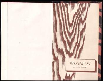 Václav Řezáč: Rozhraní