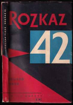 Rozkaz 42 - Eduard Fiker (1960, Naše vojsko) - ID: 139348