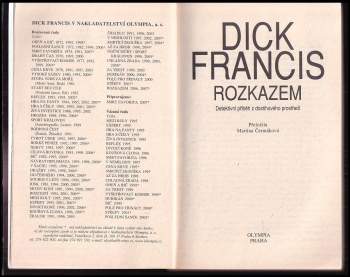 Dick Francis: Rozkazem