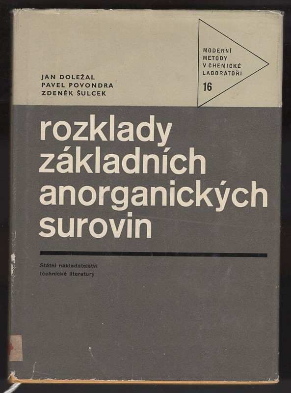 Rozklady základních anorganických surovin