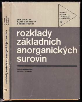 Rozklady základních anorganických surovin