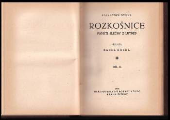 Alexandre Dumas: Rozkošnice