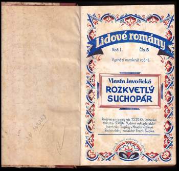 Vlasta Javořická: Rozkvetlý suchopár