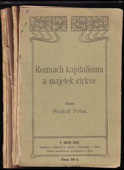 Rozmach kapitalismu a majetek církve