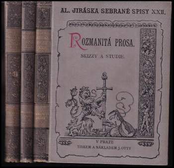 Rozmanitá prosa, 1. - 3. díl
