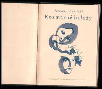 Jaroslav Vrchlický: Rozmarné balady