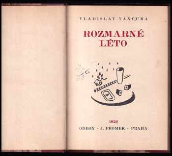 Vladislav Vančura: Rozmarné léto