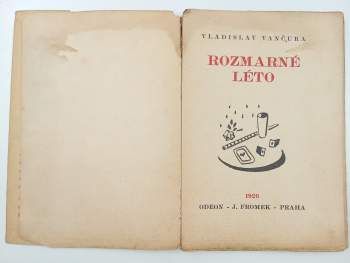 Vladislav Vančura: Rozmarné léto