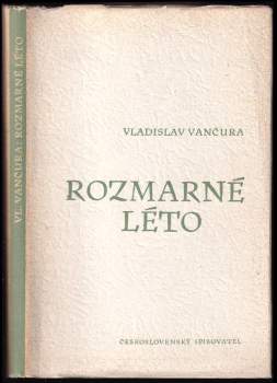 Vladislav Vančura: Rozmarné léto