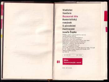 Vladislav Vančura: Rozmarné léto