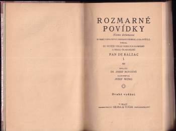 Honoré de Balzac: Rozmarné povídky - díl II.