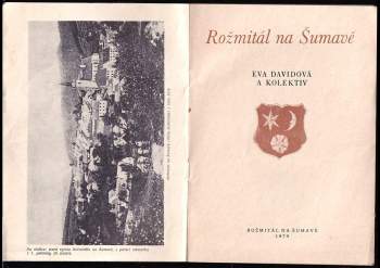 Eva Davidová: Rožmitál na Šumavě