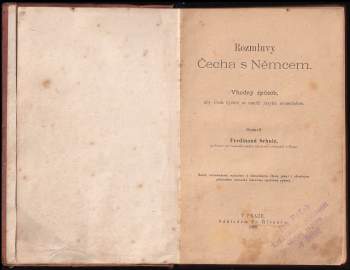 Rozmluvy Čecha s Němcem