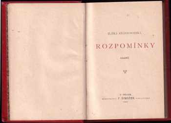 Rozpomínky