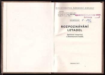 Jiří Panuš: Rozpoznávání letadel