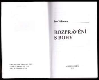 Ivo Wiesner: Rozprávění s bohy