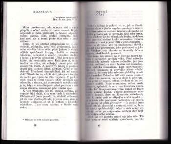 Jean-Jacques Rousseau: Rozpravy