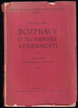 Rozpravy o slovanské vzájemnosti