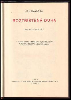 Jan Havlasa: Roztříštěná duha