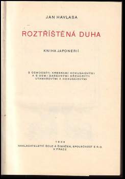 Jan Havlasa: Roztříštěná duha