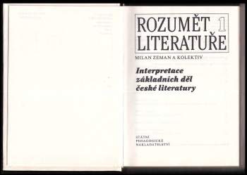 Jarmila Mourková: Rozumět literatuře 1