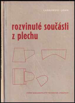 Rozvinuté součásti z plechu
