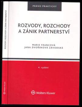 Rozvody, rozchody a zánik partnerství