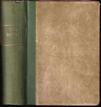 Rozvrat - Émile Zola (1931, Jos. R. Vilímek) - ID: 584086