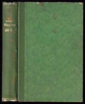 Rudolf Vlasák: Rozvrat - paměti a vzpomínky jednoho brášky - III. díl