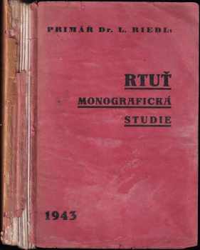 Ladislav Riedl Německobrodský: Rtuť : monografická studie