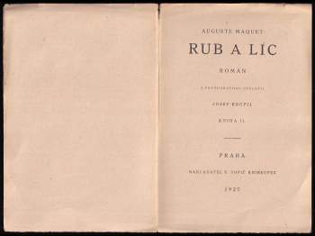 Auguste Maquet: Rub a líc