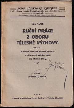 Ruční práce z oboru tělesné výchovy