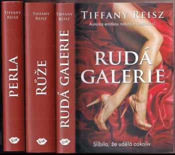 Tiffany Reisz: Rudá 1-3: Rudá Galerie + Růže + Perla