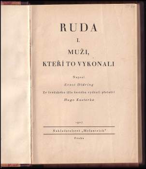 Ernst Didring: Ruda