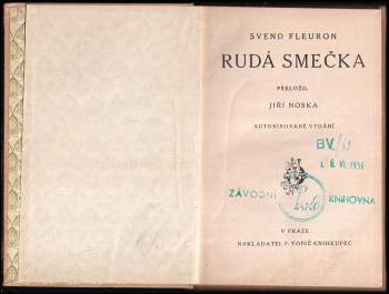 Svend Fleuron: Rudá smečka