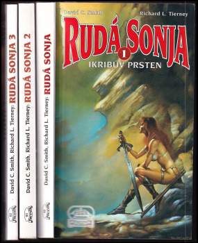 Rudá Sonja 1 - 3 KOMPLETNÍ TRILOGIE - Ikribův prsten + Démoni noci + Když se peklo směje