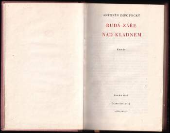 Antonín Zápotocký: Rudá záře nad Kladnem