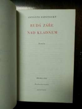 Antonín Zápotocký: Rudá záře nad Kladnem